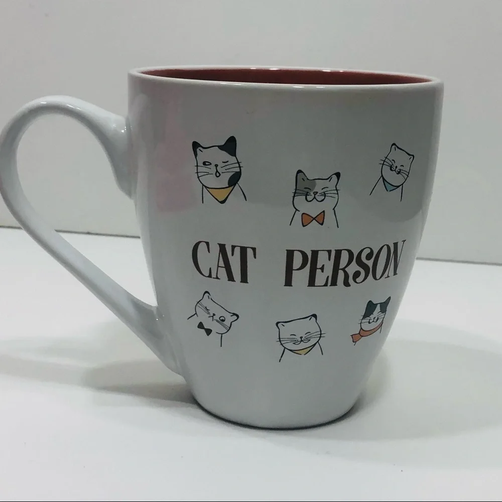 “Cat Person” Coffee Cup